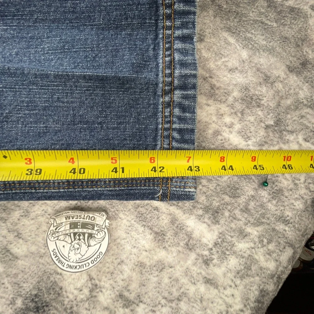 Duluth Trading Co Flex Ballroom Jeans Mens‎ 44x34 Blue Workcore Utility Pants